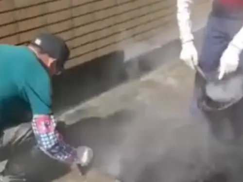 油毛氈工法